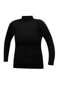 Image de L602, 1/4 zip pour femme manche longue, dry fit