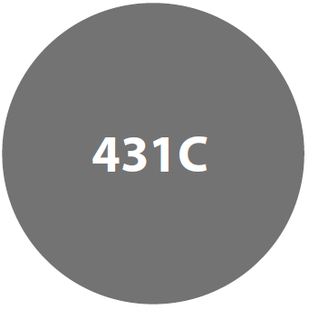 Dark Grey (Ardesia 431C)